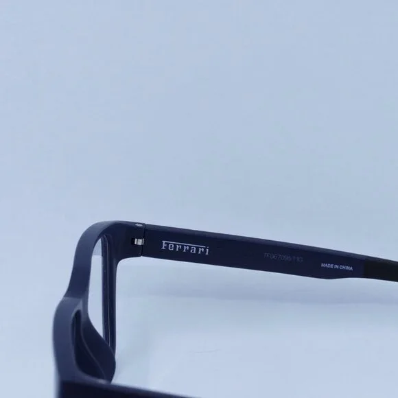 🕶️ New Ferrari Scuderia FZ8013D 509 Eyeglasses - Matte Blue Frame